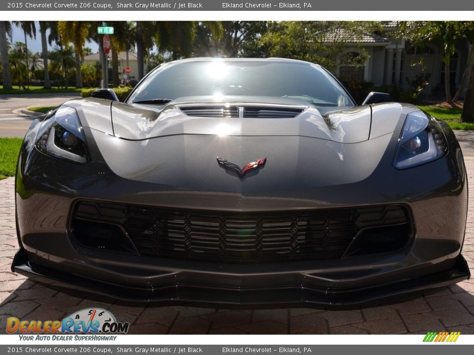 2015 Chevrolet Corvette Z06 Coupe Shark Gray Metallic / Jet Black Photo #4