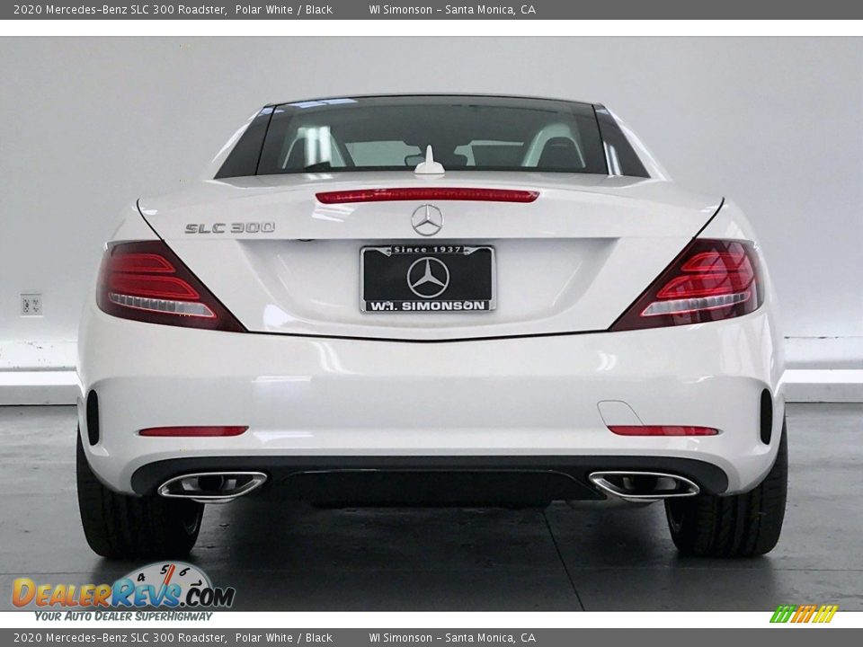 2020 Mercedes-Benz SLC 300 Roadster Polar White / Black Photo #3