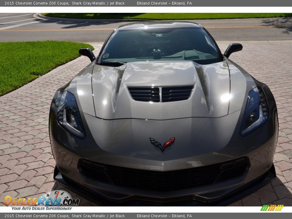 2015 Chevrolet Corvette Z06 Coupe Shark Gray Metallic / Jet Black Photo #5
