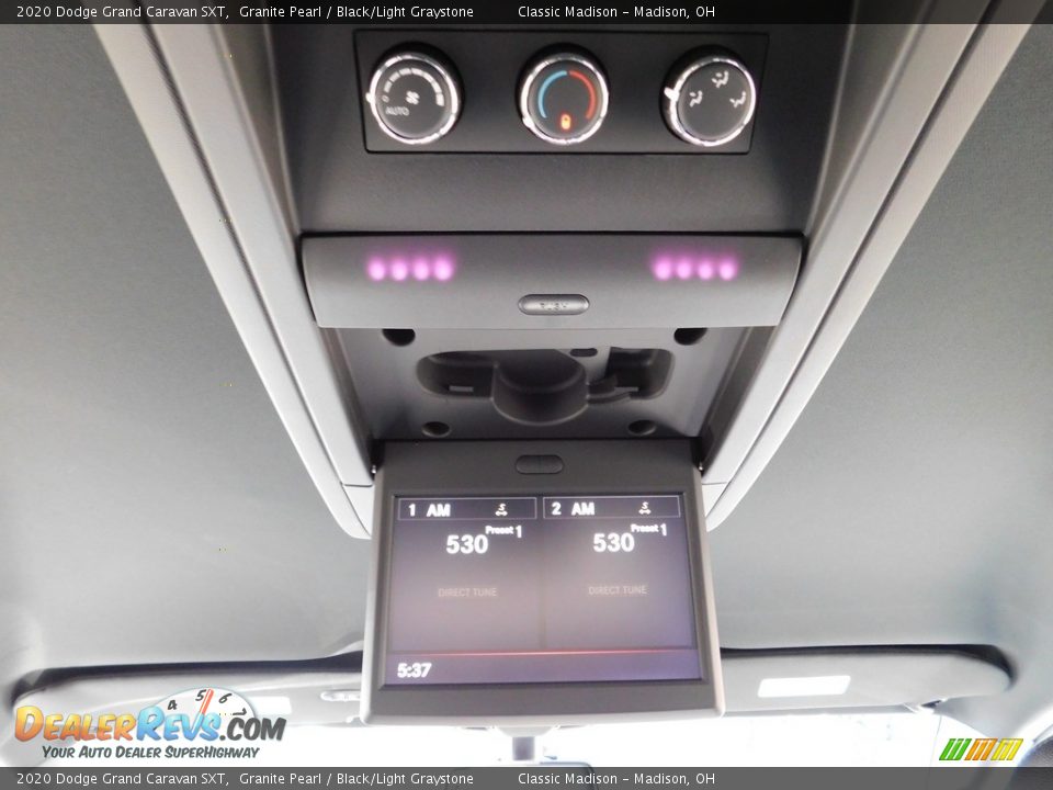 2020 Dodge Grand Caravan SXT Granite Pearl / Black/Light Graystone Photo #16