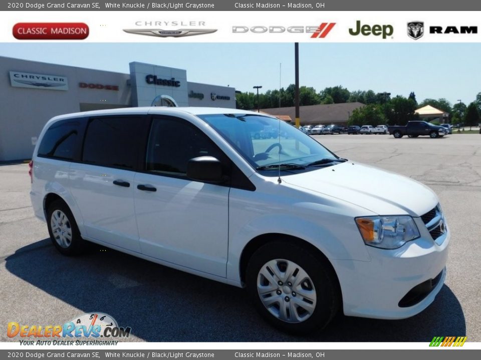 2020 Dodge Grand Caravan SE White Knuckle / Black/Light Graystone Photo #1