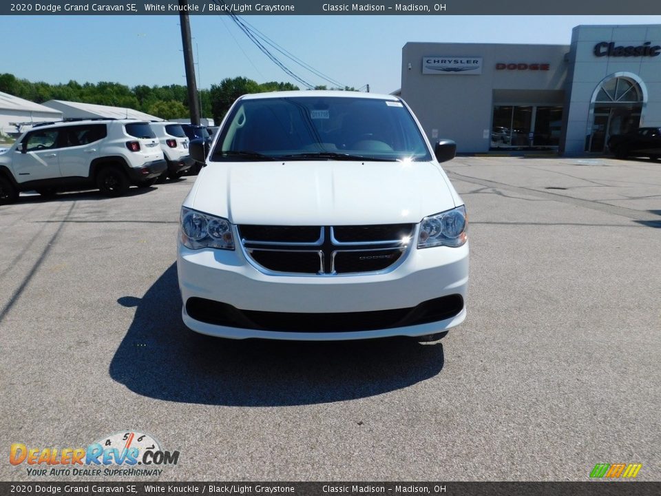 2020 Dodge Grand Caravan SE White Knuckle / Black/Light Graystone Photo #3