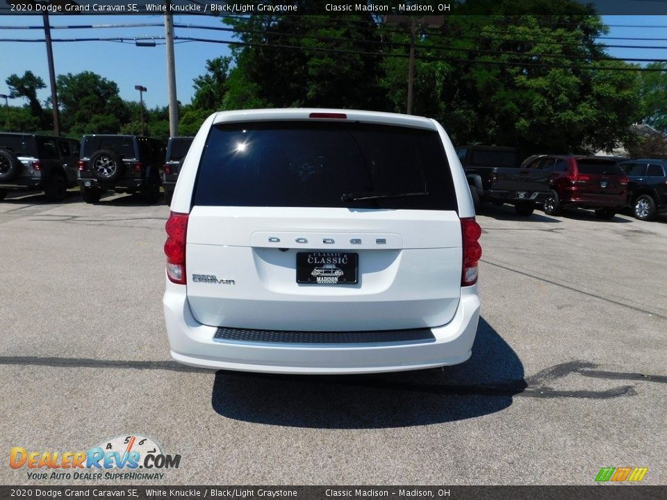 2020 Dodge Grand Caravan SE White Knuckle / Black/Light Graystone Photo #5