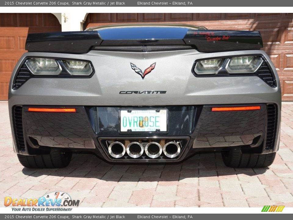 2015 Chevrolet Corvette Z06 Coupe Shark Gray Metallic / Jet Black Photo #12