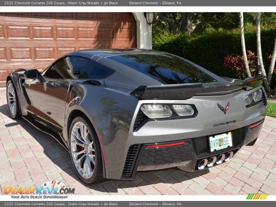 2015 Chevrolet Corvette Z06 Coupe Shark Gray Metallic / Jet Black Photo #14