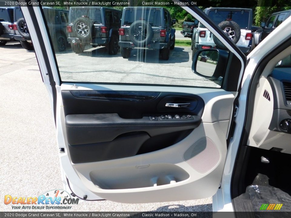 2020 Dodge Grand Caravan SE White Knuckle / Black/Light Graystone Photo #13