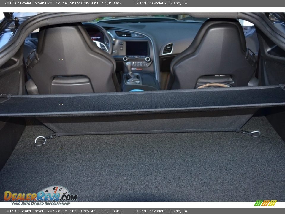 2015 Chevrolet Corvette Z06 Coupe Shark Gray Metallic / Jet Black Photo #23