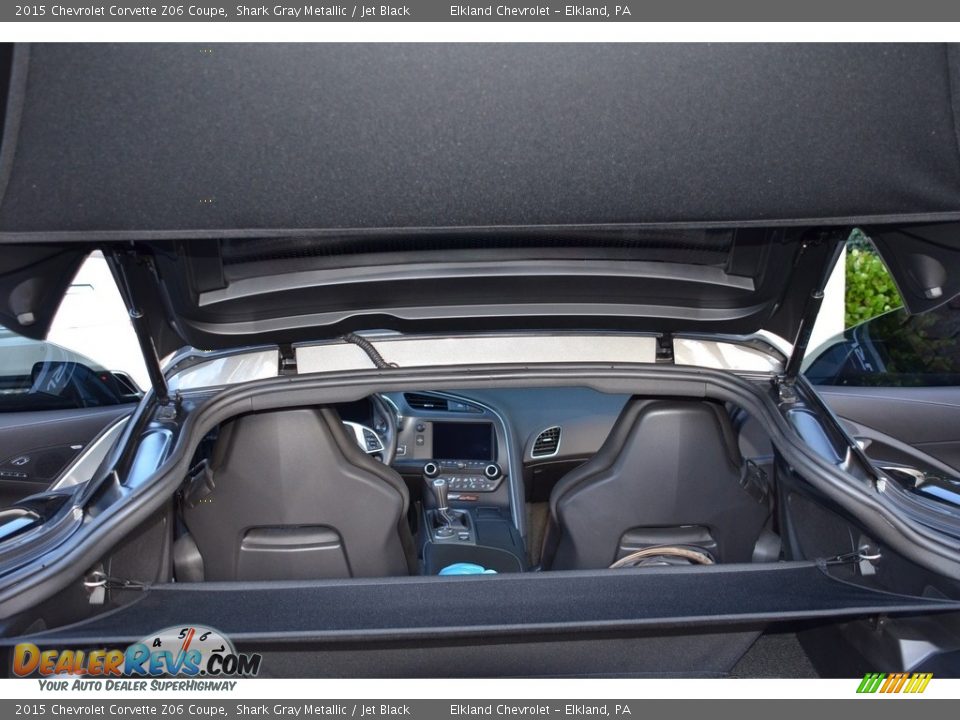 2015 Chevrolet Corvette Z06 Coupe Shark Gray Metallic / Jet Black Photo #24