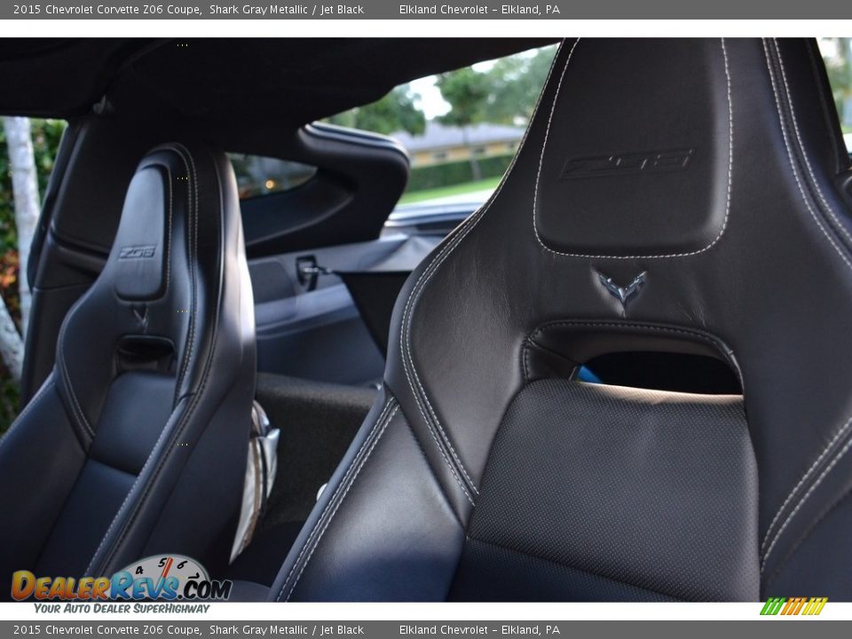 2015 Chevrolet Corvette Z06 Coupe Shark Gray Metallic / Jet Black Photo #30