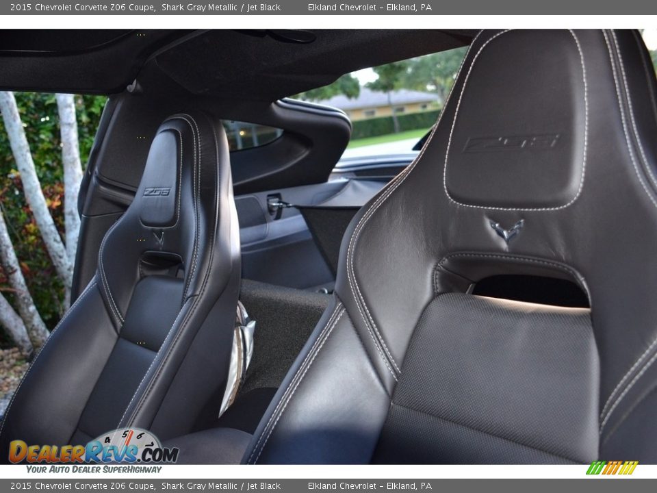 2015 Chevrolet Corvette Z06 Coupe Shark Gray Metallic / Jet Black Photo #31