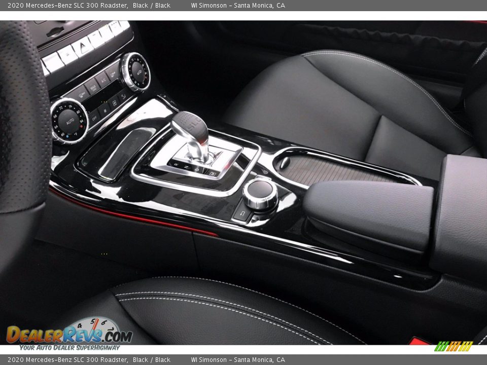 2020 Mercedes-Benz SLC 300 Roadster Black / Black Photo #7