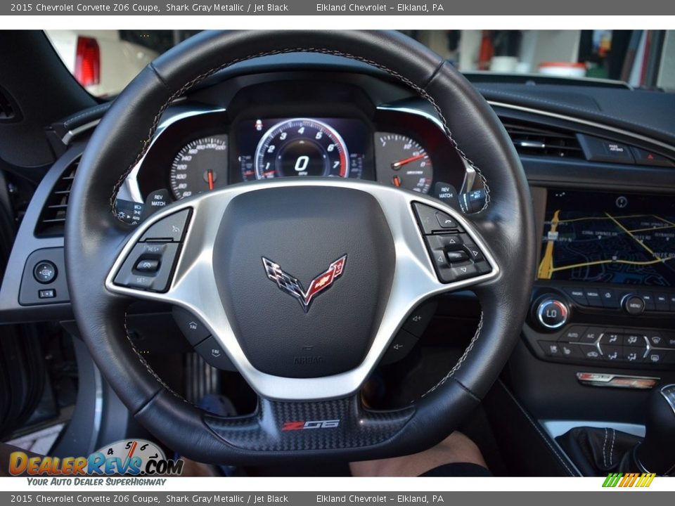 2015 Chevrolet Corvette Z06 Coupe Steering Wheel Photo #36