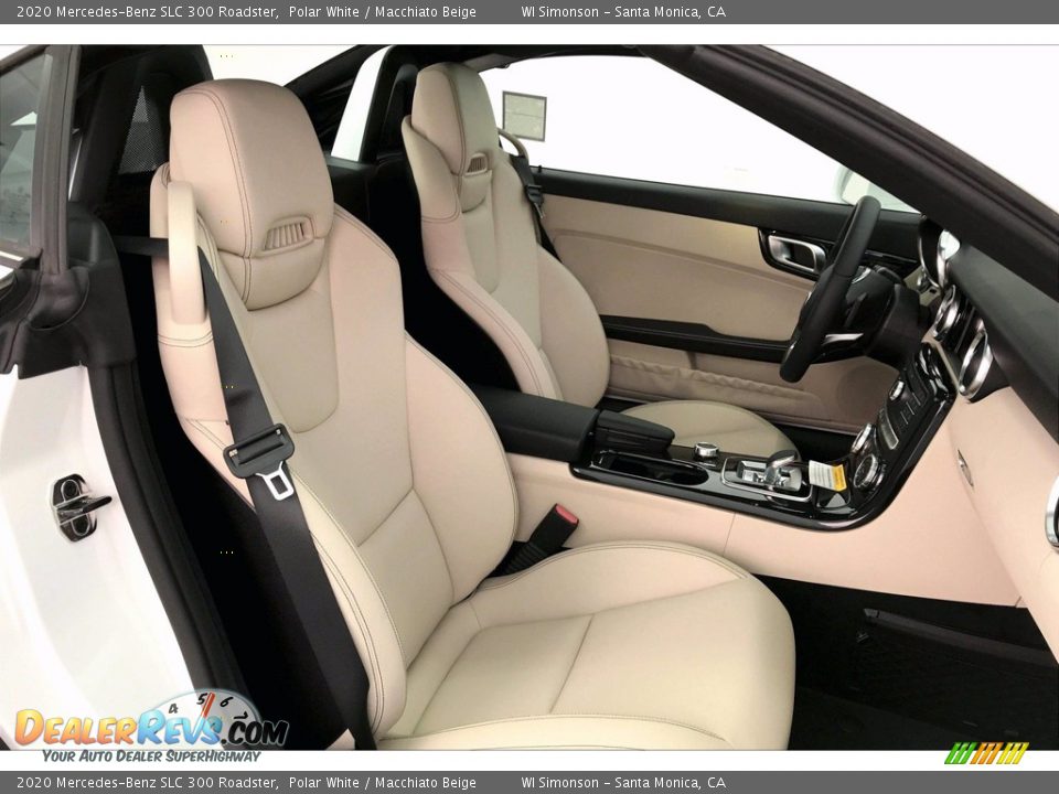 Macchiato Beige Interior - 2020 Mercedes-Benz SLC 300 Roadster Photo #5