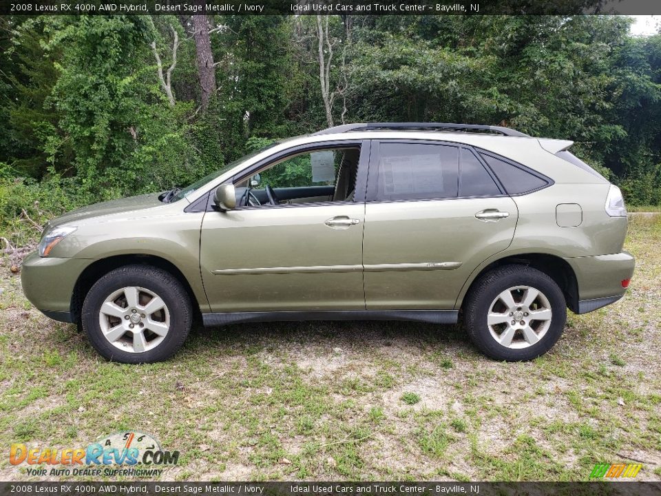 Desert Sage Metallic 2008 Lexus RX 400h AWD Hybrid Photo #2