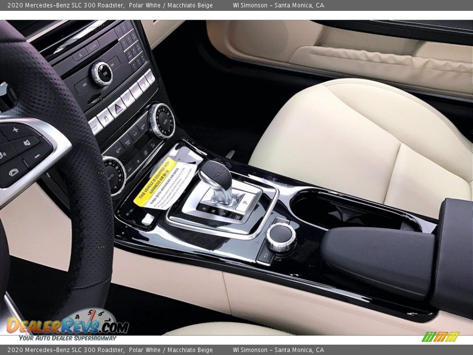 2020 Mercedes-Benz SLC 300 Roadster Polar White / Macchiato Beige Photo #7