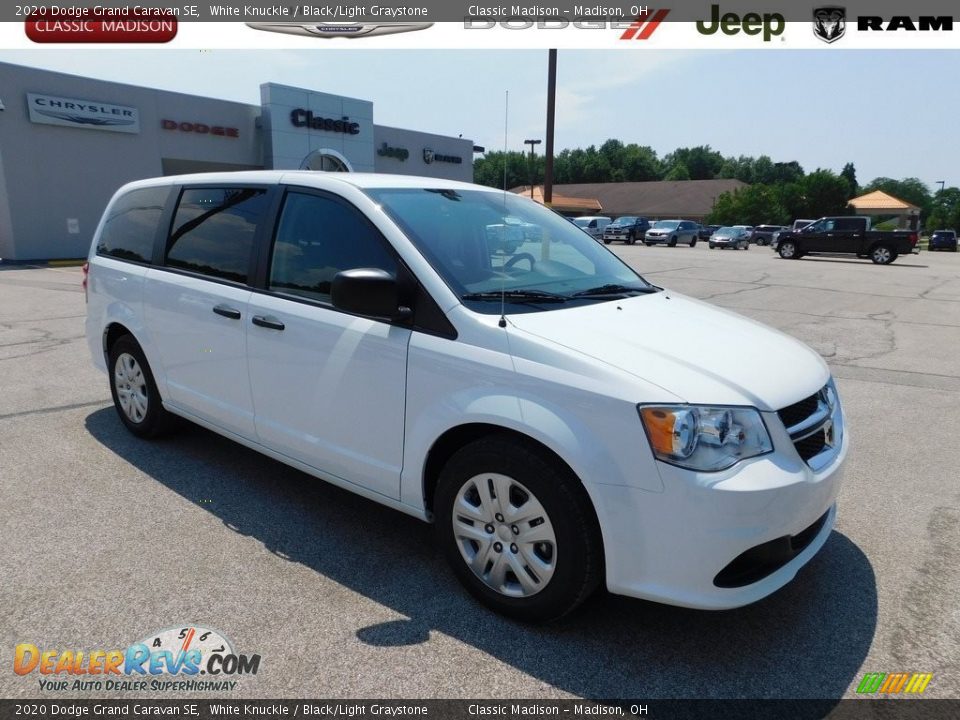 2020 Dodge Grand Caravan SE White Knuckle / Black/Light Graystone Photo #1