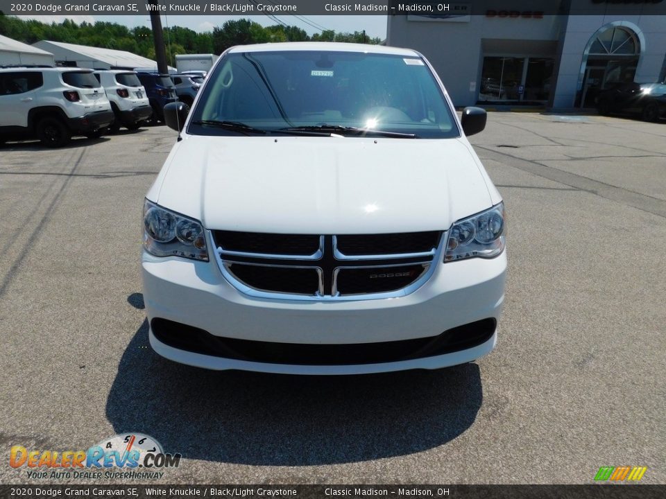 2020 Dodge Grand Caravan SE White Knuckle / Black/Light Graystone Photo #3