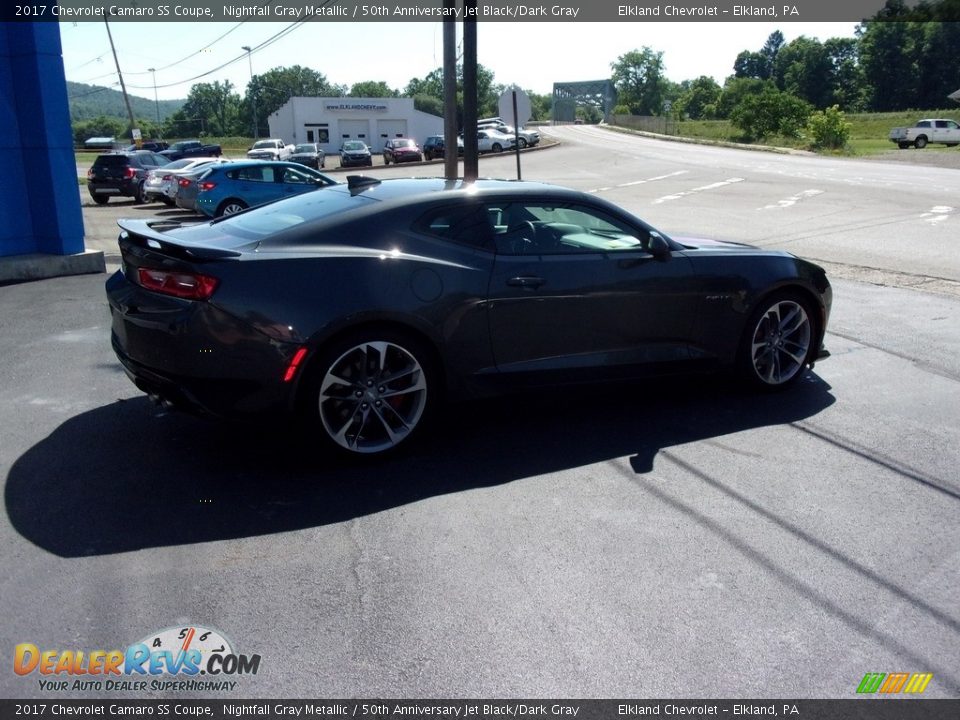 2017 Chevrolet Camaro SS Coupe Nightfall Gray Metallic / 50th Anniversary Jet Black/Dark Gray Photo #4