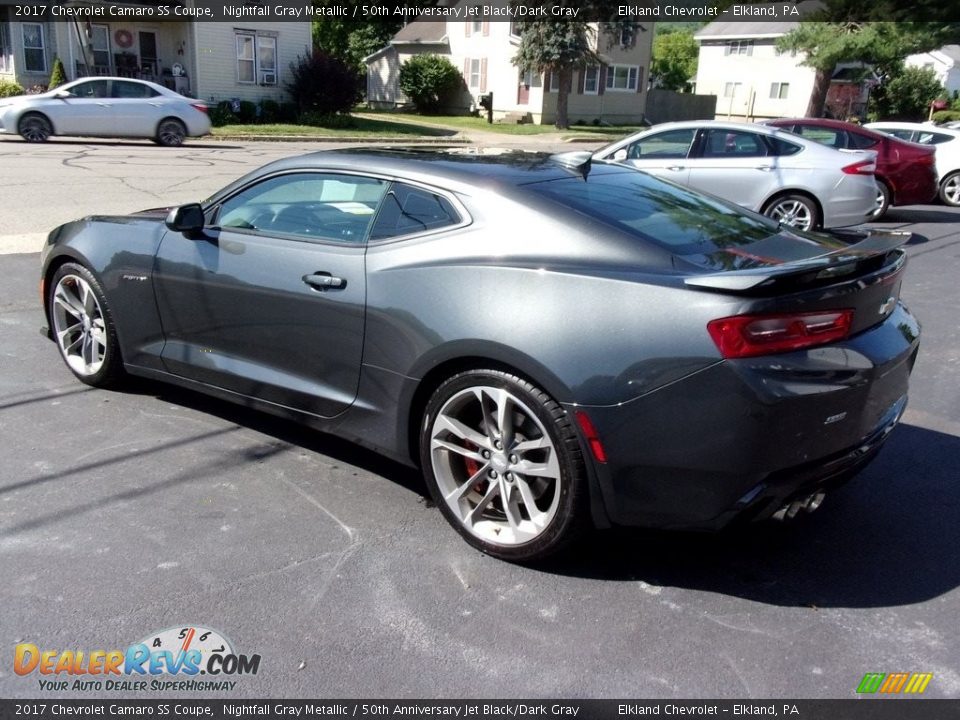 2017 Chevrolet Camaro SS Coupe Nightfall Gray Metallic / 50th Anniversary Jet Black/Dark Gray Photo #6