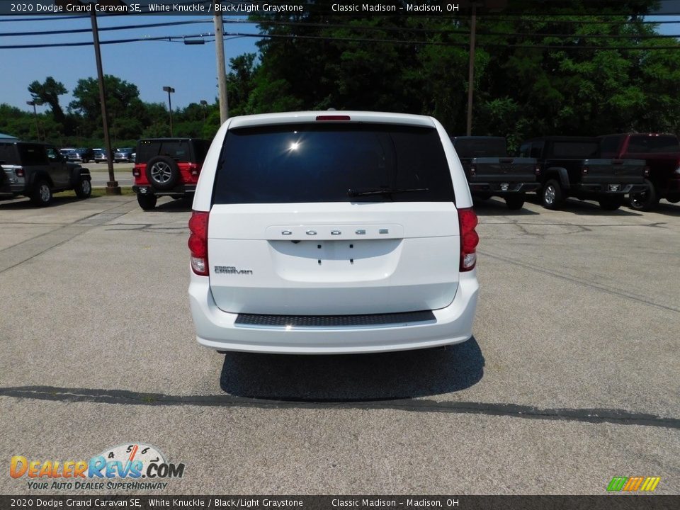 2020 Dodge Grand Caravan SE White Knuckle / Black/Light Graystone Photo #6