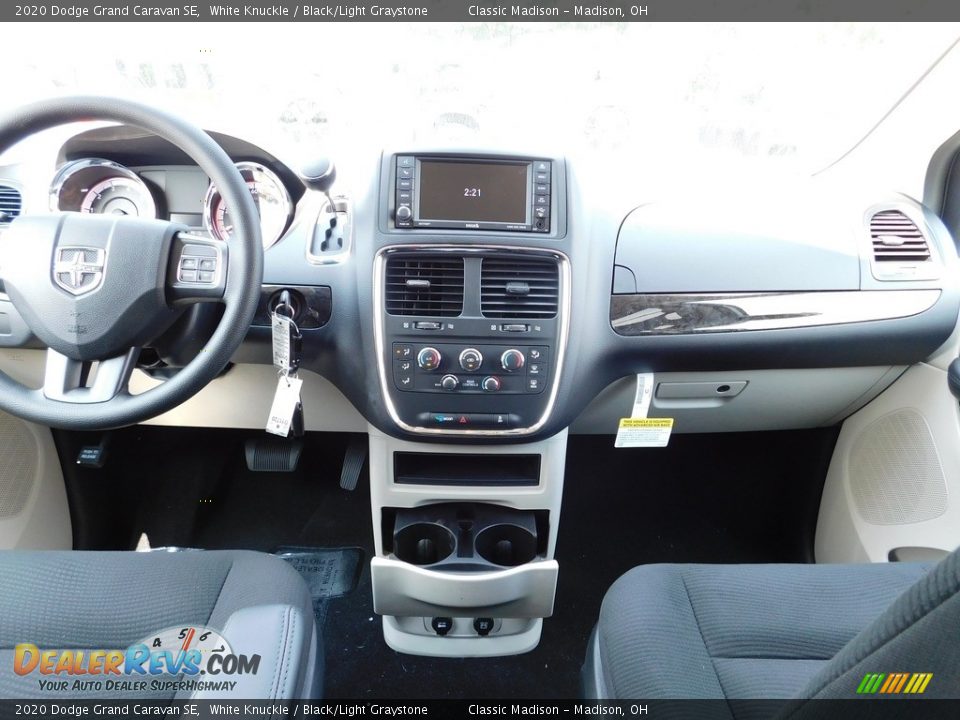 2020 Dodge Grand Caravan SE White Knuckle / Black/Light Graystone Photo #8