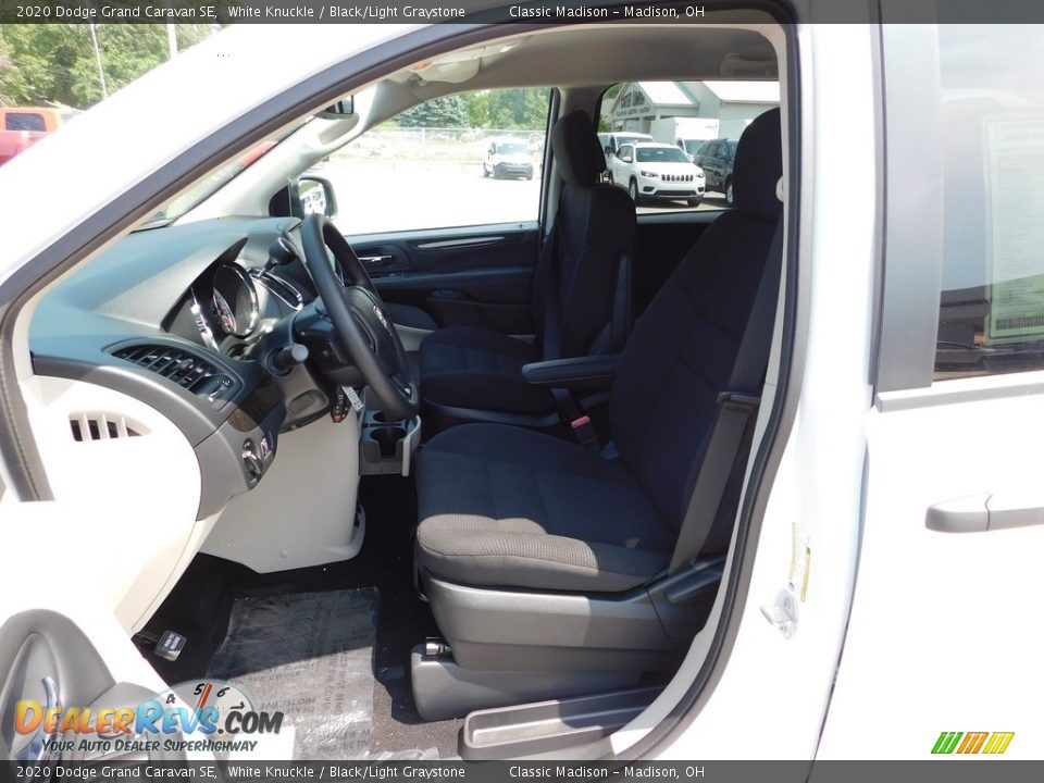 2020 Dodge Grand Caravan SE White Knuckle / Black/Light Graystone Photo #9