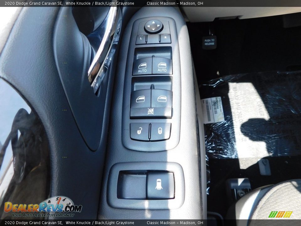 2020 Dodge Grand Caravan SE White Knuckle / Black/Light Graystone Photo #11