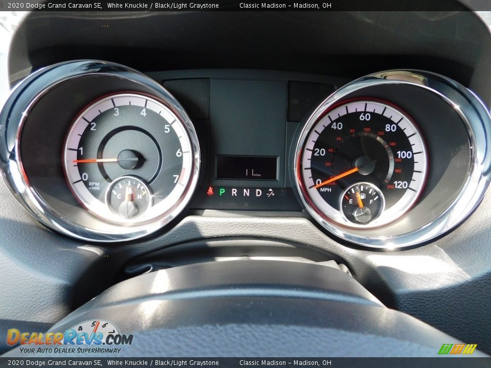 2020 Dodge Grand Caravan SE White Knuckle / Black/Light Graystone Photo #12