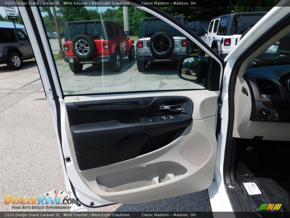 2020 Dodge Grand Caravan SE White Knuckle / Black/Light Graystone Photo #13