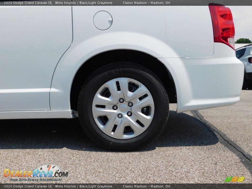 2020 Dodge Grand Caravan SE White Knuckle / Black/Light Graystone Photo #16