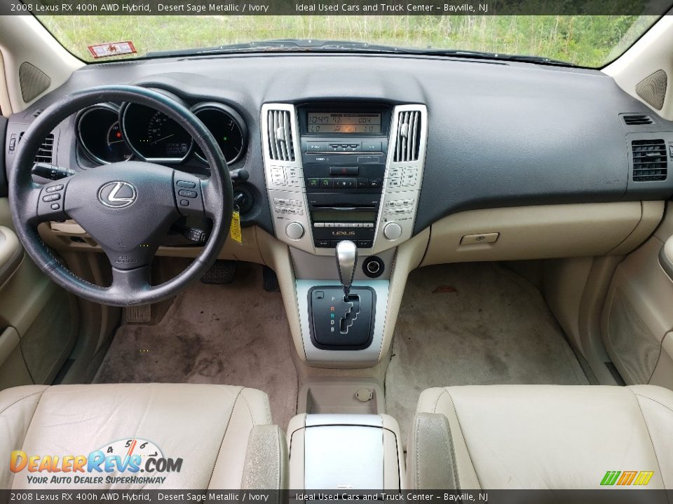 Dashboard of 2008 Lexus RX 400h AWD Hybrid Photo #24