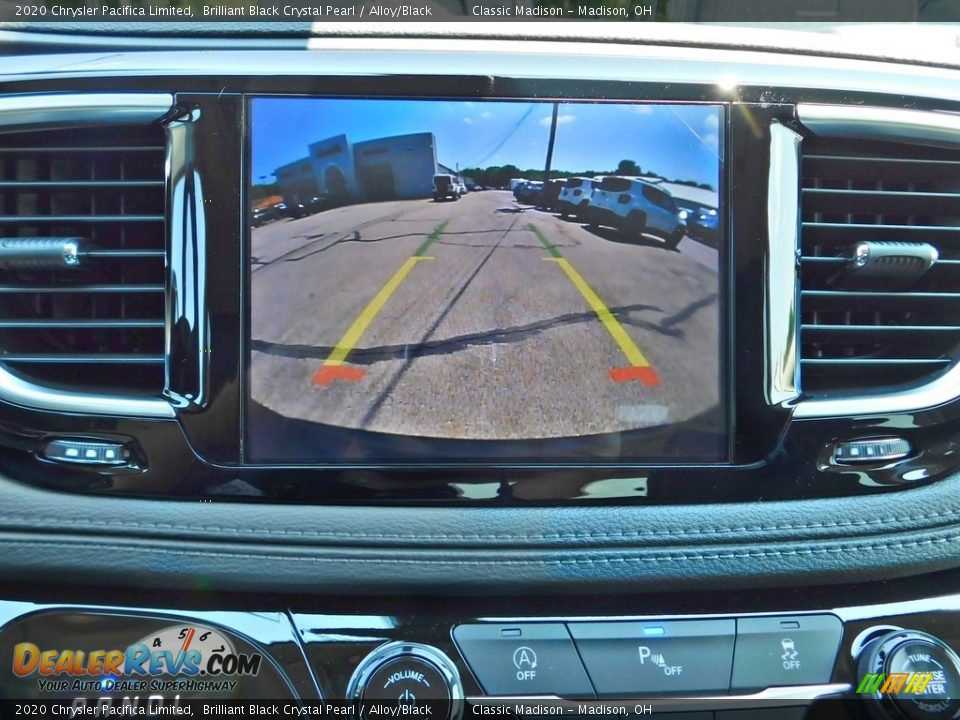 2020 Chrysler Pacifica Limited Brilliant Black Crystal Pearl / Alloy/Black Photo #10