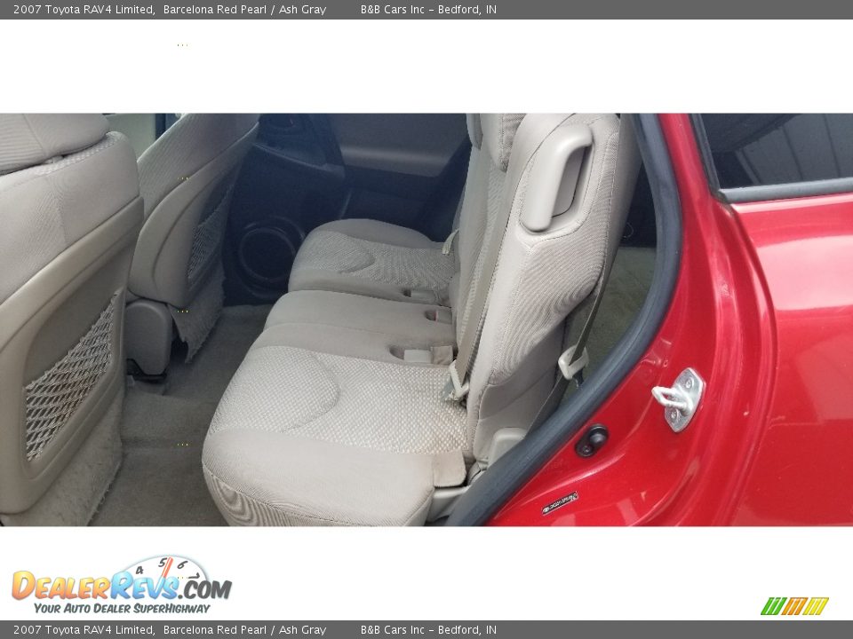 2007 Toyota RAV4 Limited Barcelona Red Pearl / Ash Gray Photo #11