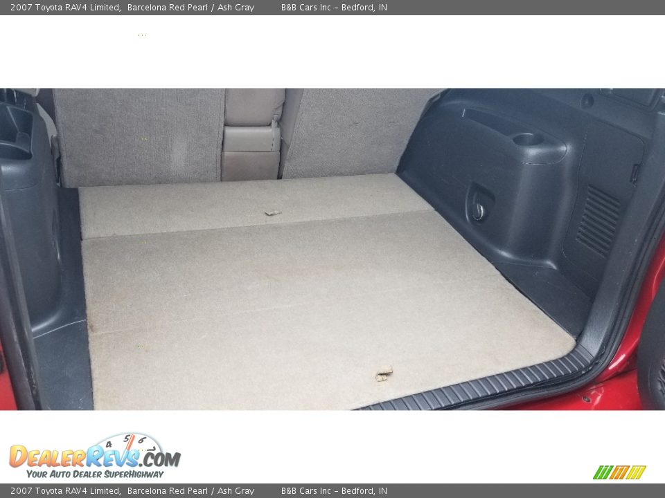 2007 Toyota RAV4 Limited Barcelona Red Pearl / Ash Gray Photo #12