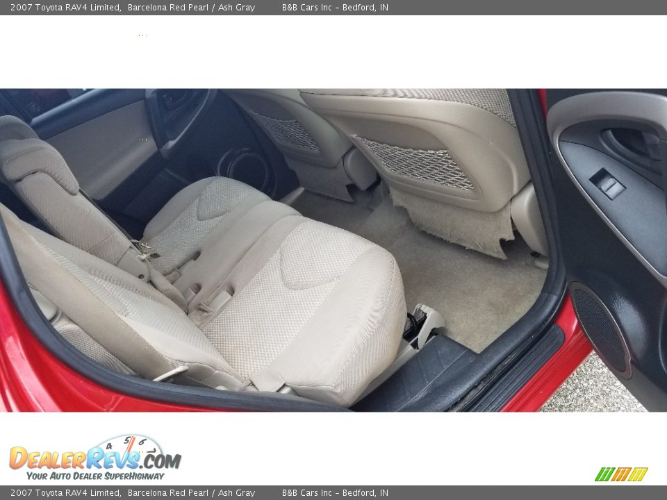 2007 Toyota RAV4 Limited Barcelona Red Pearl / Ash Gray Photo #13