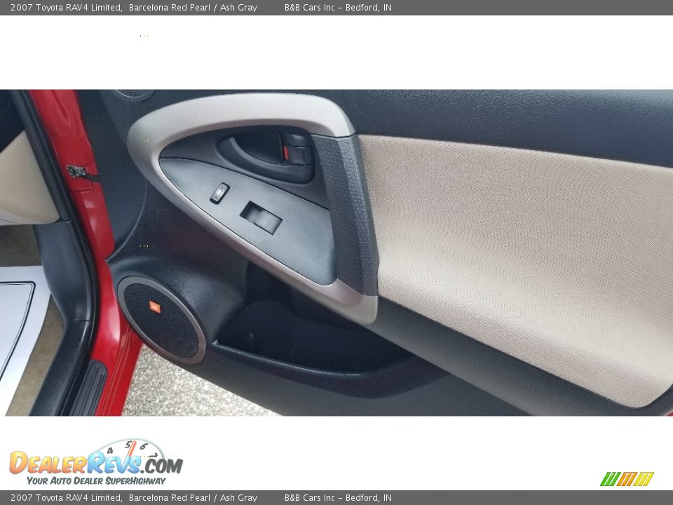 2007 Toyota RAV4 Limited Barcelona Red Pearl / Ash Gray Photo #15