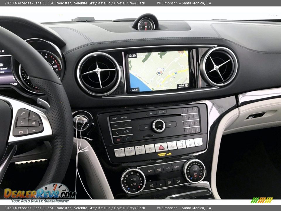 Controls of 2020 Mercedes-Benz SL 550 Roadster Photo #6