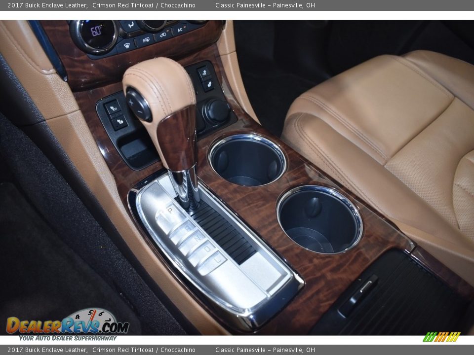 2017 Buick Enclave Leather Crimson Red Tintcoat / Choccachino Photo #15