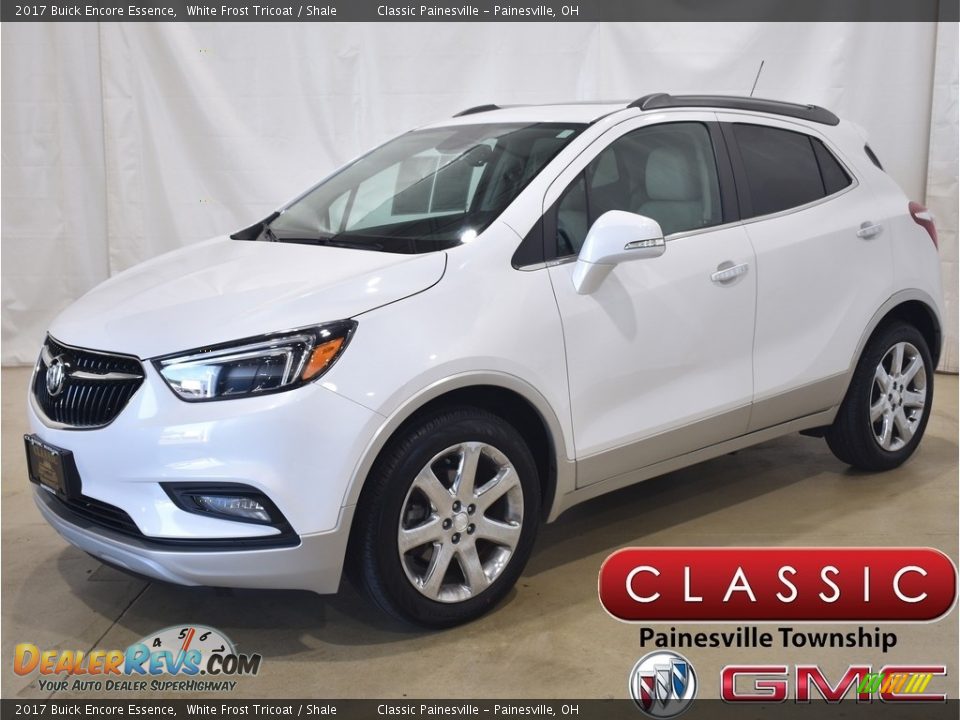 2017 Buick Encore Essence White Frost Tricoat / Shale Photo #1