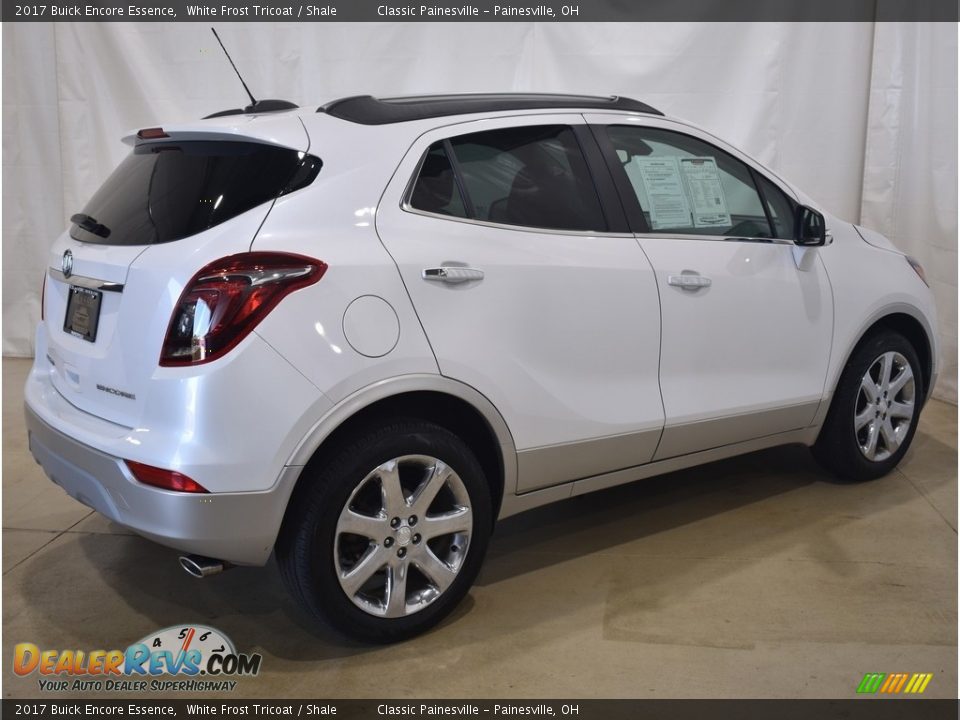 2017 Buick Encore Essence White Frost Tricoat / Shale Photo #2