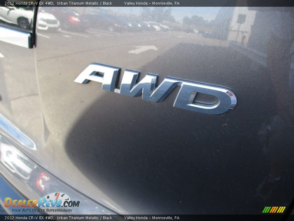 2012 Honda CR-V EX 4WD Urban Titanium Metallic / Black Photo #6