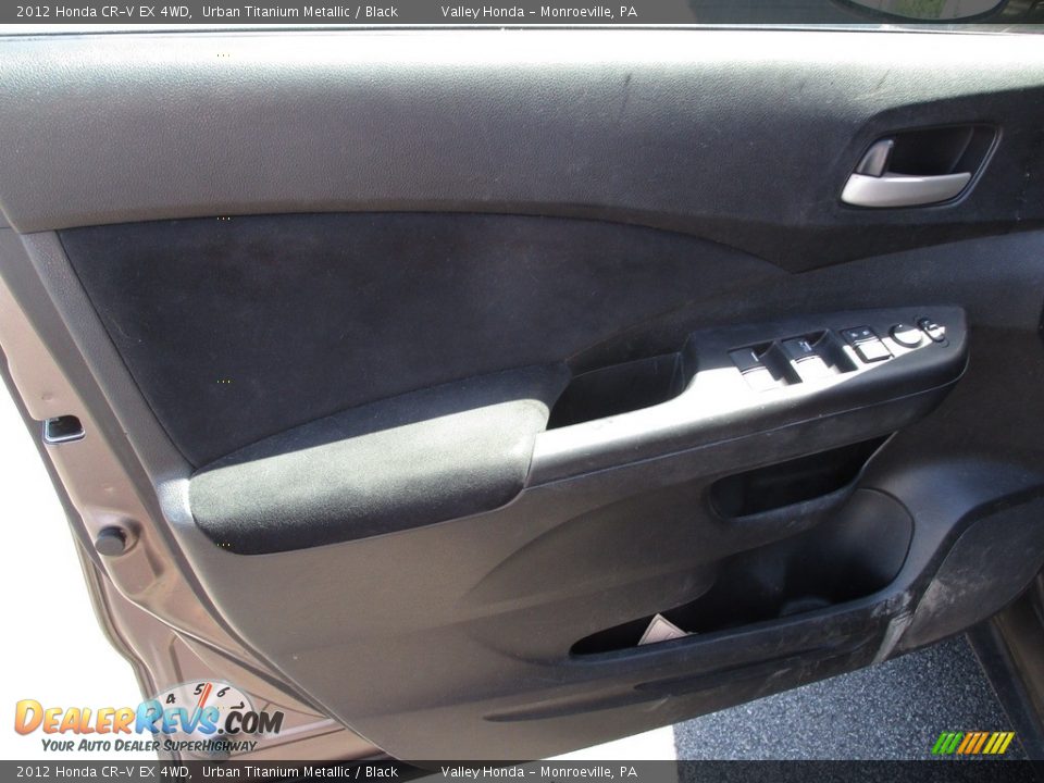 2012 Honda CR-V EX 4WD Urban Titanium Metallic / Black Photo #11