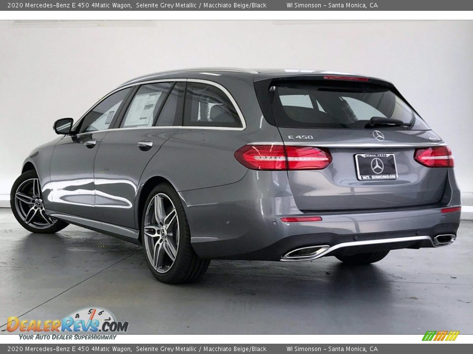 2020 Mercedes-Benz E 450 4Matic Wagon Selenite Grey Metallic / Macchiato Beige/Black Photo #2
