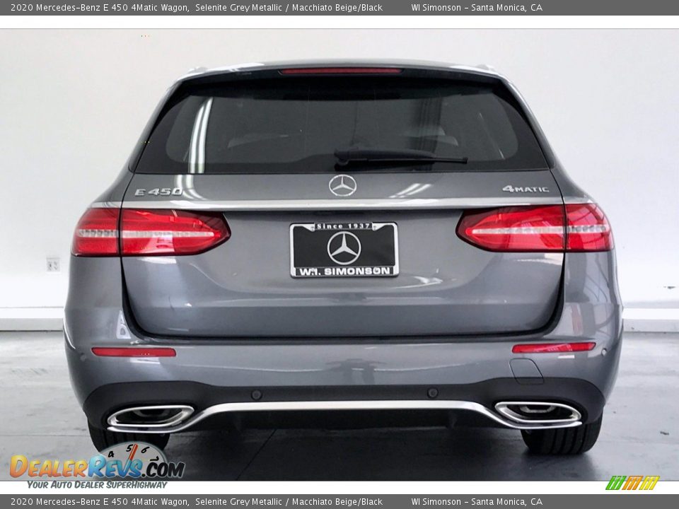 2020 Mercedes-Benz E 450 4Matic Wagon Selenite Grey Metallic / Macchiato Beige/Black Photo #3
