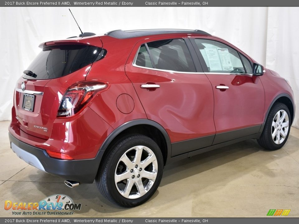 2017 Buick Encore Preferred II AWD Winterberry Red Metallic / Ebony Photo #2