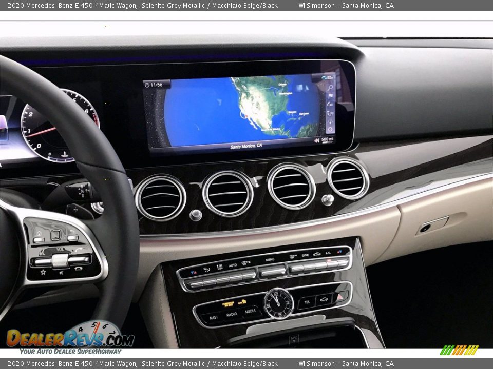 Controls of 2020 Mercedes-Benz E 450 4Matic Wagon Photo #6