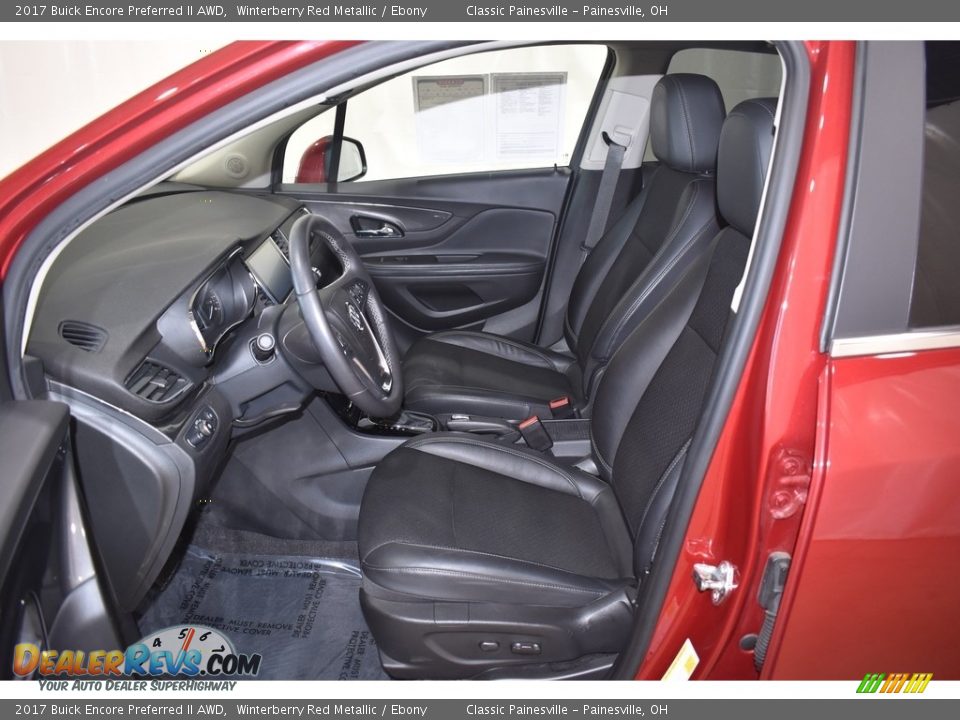2017 Buick Encore Preferred II AWD Winterberry Red Metallic / Ebony Photo #8