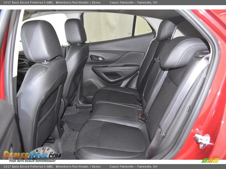 2017 Buick Encore Preferred II AWD Winterberry Red Metallic / Ebony Photo #9