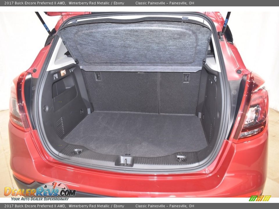 2017 Buick Encore Preferred II AWD Winterberry Red Metallic / Ebony Photo #10