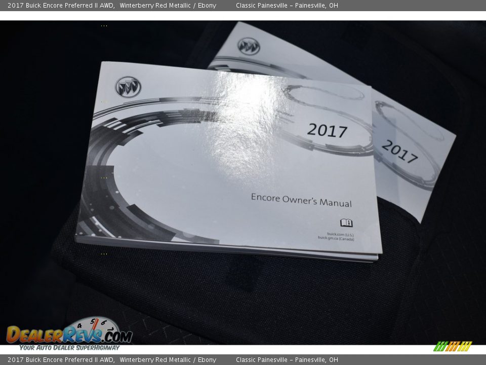 2017 Buick Encore Preferred II AWD Winterberry Red Metallic / Ebony Photo #16